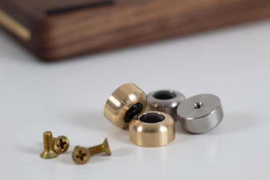 Custom Milled Keyboard Feet Set - GROUP BUY